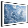 Artgeist Plakatas - Ocean in the Air: Waving Clouds Reflecting Morning Light