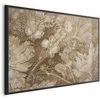 Artgeist Plakatas - Ornamental Floral Carvings