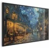 Artgeist Plakatas - Paris street – a painting inspired by Vincent van Gogh's style