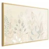 Artgeist Plakatas - Pastel-rusvai gelsvas Meadow
