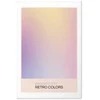 Artgeist Plakatas - Peaceful Drift - Delicate Pastel Shades Creating a Harmonious Whole