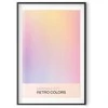 Artgeist Plakatas - Peaceful Drift - Delicate Pastel Shades Creating a Harmonious Whole
