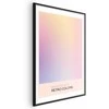 Artgeist Plakatas - Peaceful Drift - Delicate Pastel Shades Creating a Harmonious Whole