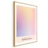 Artgeist Plakatas - Peaceful Drift - Delicate Pastel Shades Creating a Harmonious Whole