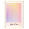 Artgeist Plakatas - Peaceful Drift - Delicate Pastel Shades Creating a Harmonious Whole