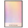 Artgeist Plakatas - Peaceful Drift - Delicate Pastel Shades Creating a Harmonious Whole
