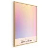 Artgeist Plakatas - Peaceful Drift - Delicate Pastel Shades Creating a Harmonious Whole