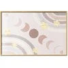 Artgeist Plakatas - Phases of the Moon with a Rainbow