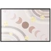 Artgeist Plakatas - Phases of the Moon with a Rainbow