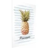 Artgeist Plakatas - Pineapple and Stripes