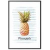 Artgeist Plakatas - Pineapple and Stripes
