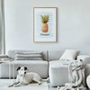Artgeist Plakatas - Pineapple and Stripes