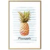 Artgeist Plakatas - Pineapple and Stripes