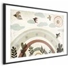 Artgeist Plakatas - Rainbow and Birds