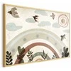 Artgeist Plakatas - Rainbow and Birds
