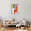 Artgeist Plakatas - Rainbow Tubes - abstract illustration with colorful gradients