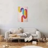 Artgeist Plakatas - Rainbow Tubes - abstract illustration with colorful gradients
