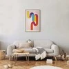 Artgeist Plakatas - Rainbow Tubes - abstract illustration with colorful gradients