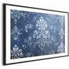Artgeist Plakatas - Retro Ornament in Worn Blues