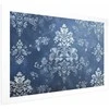 Artgeist Plakatas - Retro Ornament in Worn Blues