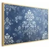 Artgeist Plakatas - Retro Ornament in Worn Blues