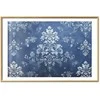 Artgeist Plakatas - Retro Ornament in Worn Blues