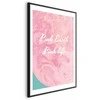Artgeist Plakatas - Rožinė Earth, Rožinė Life