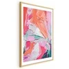 Artgeist Plakatas - Rožinė Palette - vibrant shades of pink, oranžinis, and žalias on canvas