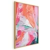 Artgeist Plakatas - Rožinė Palette - vibrant shades of pink, oranžinis, and žalias on canvas