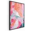 Artgeist Plakatas - Rožinė Palette - vibrant shades of pink, oranžinis, and žalias on canvas
