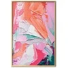 Artgeist Plakatas - Rožinė Palette - vibrant shades of pink, oranžinis, and žalias on canvas