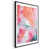 Artgeist Plakatas - Rožinė Palette - vibrant shades of pink, oranžinis, and žalias on canvas