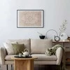 Artgeist Plakatas - Sand Carpet - Worn Persian Rug with Rich Ornamental Motifs