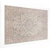 Artgeist Plakatas - Sand Carpet - Worn Persian Rug with Rich Ornamental Motifs