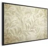 Artgeist Plakatas - Sand-colored Leaves and Vines