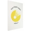 Artgeist Plakatas - Shuttlecock Against the Geltona Sun