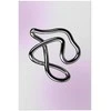 Artgeist Plakatas - Sidabrinis Intricacies - fluid metallic figure on a gradient background