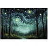 Artgeist Plakatas - Starry night - a contemporary version of Van Gogh's night sky