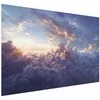 Artgeist Plakatas - Sun in Hiding: The Golden Face of the Sky Over the Cloudy Sea