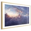 Artgeist Plakatas - Sun in Hiding: The Golden Face of the Sky Over the Cloudy Sea