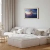 Artgeist Plakatas - Sun in Hiding: The Golden Face of the Sky Over the Cloudy Sea