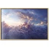 Artgeist Plakatas - Sun in Hiding: The Golden Face of the Sky Over the Cloudy Sea