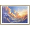 Artgeist Plakatas - Sunset Over a Cloudy Sea: A Wonderful Symphony of Colors