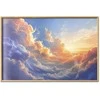 Artgeist Plakatas - Sunset Over a Cloudy Sea: A Wonderful Symphony of Colors