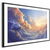 Artgeist Plakatas - Sunset Over a Cloudy Sea: A Wonderful Symphony of Colors