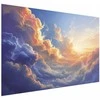 Artgeist Plakatas - Sunset Over a Cloudy Sea: A Wonderful Symphony of Colors