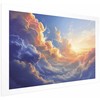 Artgeist Plakatas - Sunset Over a Cloudy Sea: A Wonderful Symphony of Colors