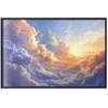Artgeist Plakatas - Sunset Over a Cloudy Sea: A Wonderful Symphony of Colors