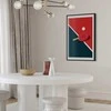 Artgeist Plakatas - Table Tennis - Ball and Racket on a Table