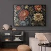 Artgeist Plakatas - Tapestry Large Retro Flowers